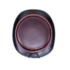 El Dorado Napa Vino Leather Top Hat With simple Band | TH124