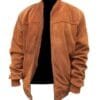 Brown Bomber Jacket For Men: Classic Style, Modern Fit | MBJ2