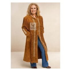 Women's Long Leather Coats