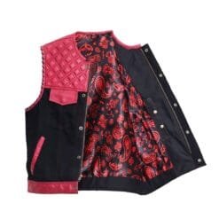Alternative view of Hunt Club Quilted Biker Vest - Superb | LUS13