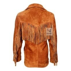 Women's Cowgirl Western Brown Suede Jacket | WSJ105