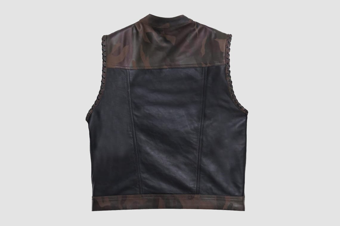 Men's camo hunting vest - Rugged and Reliable | CHV22 - Image 2