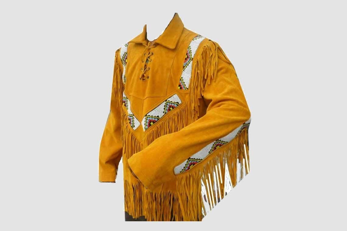 Cowboys Jackets For Men Mens Western Fringe Jacket - Image 2