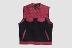 Mens Hunt Club Leather Builder Vest