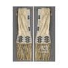 Artisanal Plains-Style Beaded Suede Pouch – Frontier Heritage Leather Case