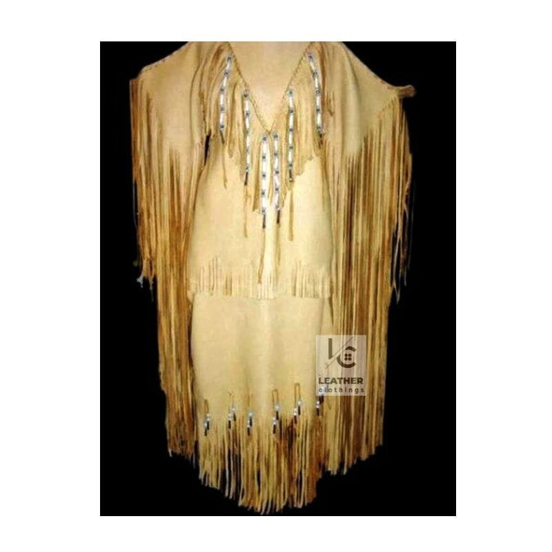 Cowgirl Fringe Dress Womens - Western Boho Festival Outfit