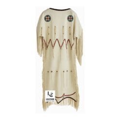 Suede Fringe Maxi Dress for Womens