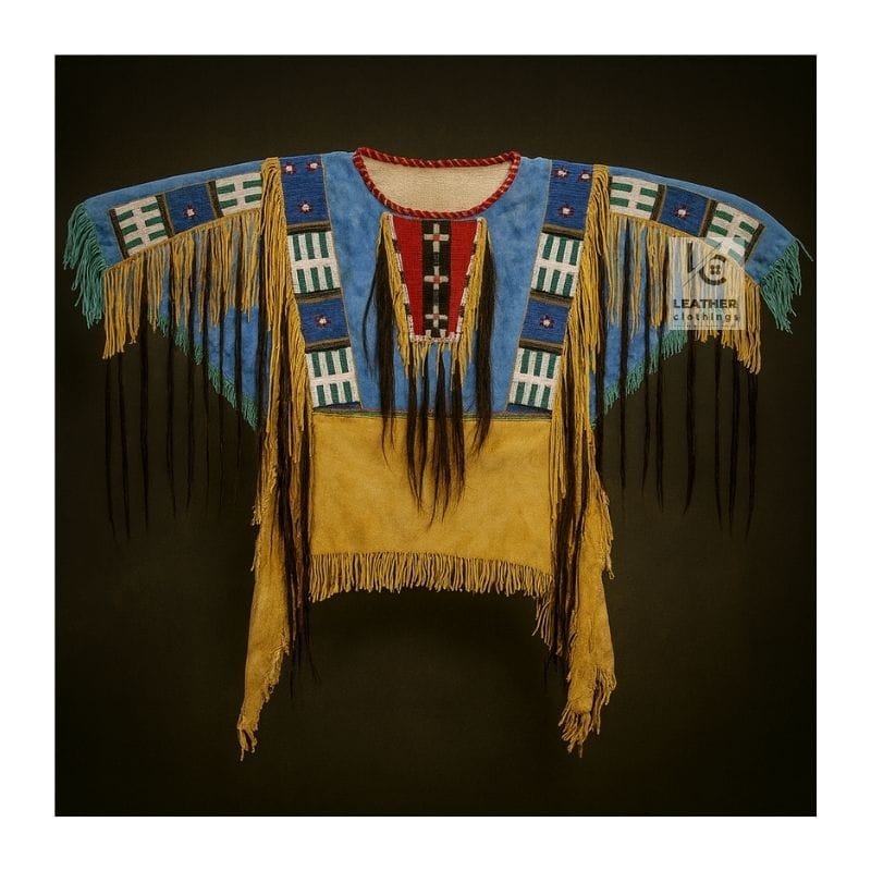 Traditional Lakota Sioux War Shirt - Powwow Regalia War Shirt