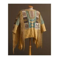 Traditional Plains Indian Beaded War Shirt | Handmade Powwow Regalia