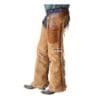 Brown Suede Cowgirl Rodeo Fringes Chaps leggings