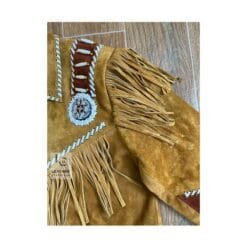 Men Native American Fringes Jacket - MSWJ24