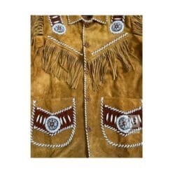 Men Native American Fringes Jacket - MSWJ24