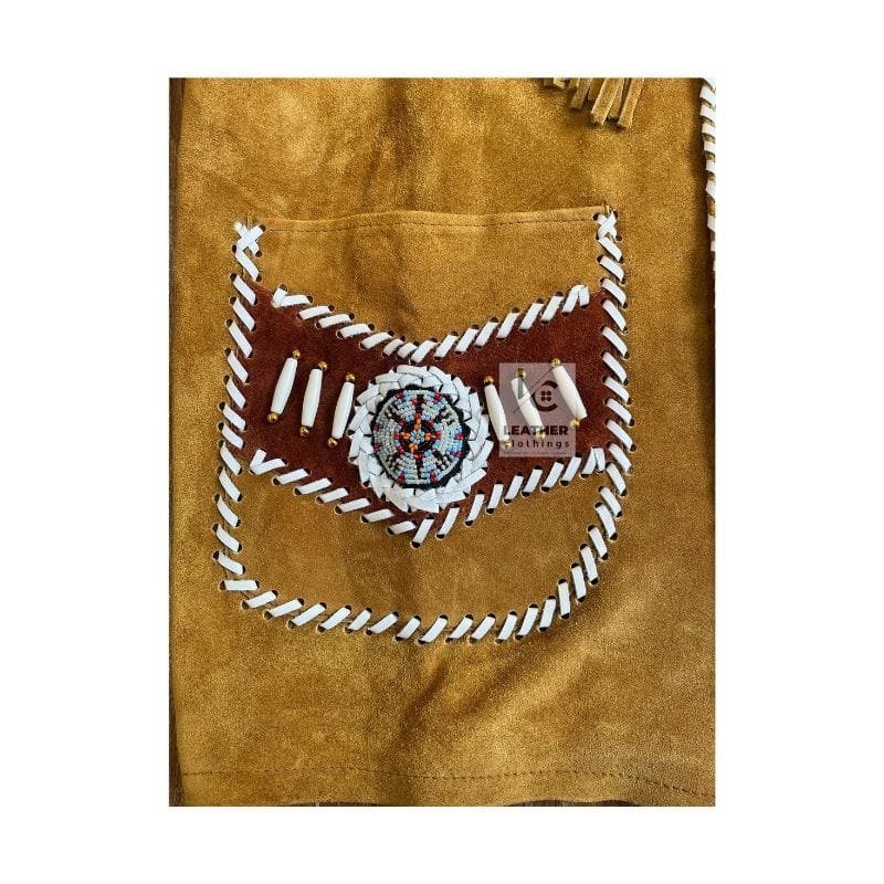 Men Native American Fringes Jacket - MSWJ24