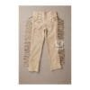 Woman's Western Beige Pant Native Indian Suede Leather Fringes Pant WSP21