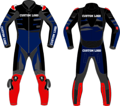 Custom MotoGP-Style Leather Race Suit