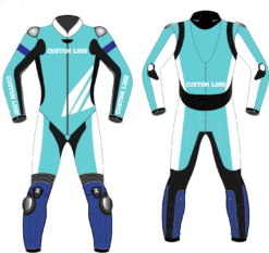 Custom MotoGP-Style Motorbike Leather Race Suit