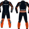 Custom Leather Racing Suit – MotoGP-Style Design for Riders
