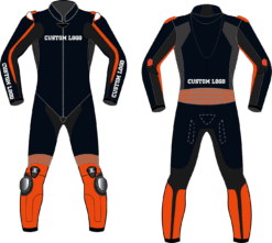 Custom Leather Racing Suit – MotoGP-Style Design for Riders