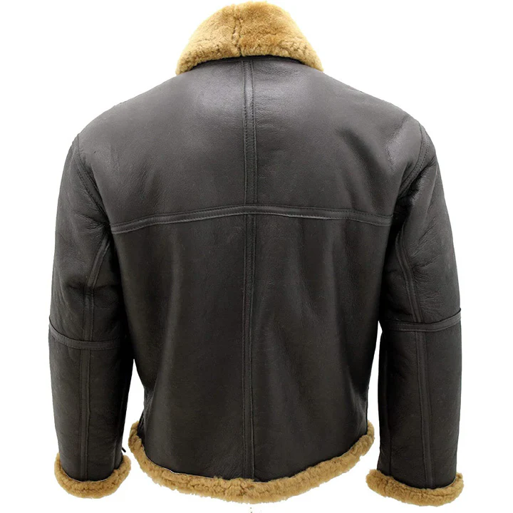 Mens-Brown-RAF-Shearling-Sheepskin-Flying-Jacket-with-Ginger-Fur-2