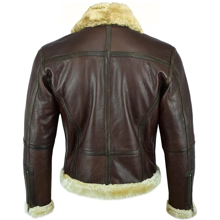 Men's Bomber Jacket - Aviator and Flight Jacket | MSJ14 - Image 5