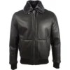 Men's Shearling Leather Jacket - Sheepskin Jacket