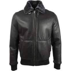 Men's Shearling Leather Jacket - Sheepskin Jacket