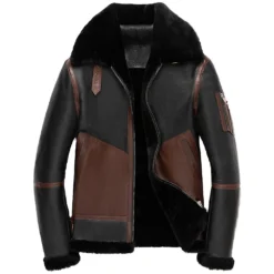 Vintage RAF Sheepskin Pilot Jacket - Mens Flying Jacket