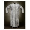 Mens Native American Long Coat - Fringe suede Coat