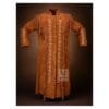 Mens Western Long Coat - Fringes & Beaded Coat