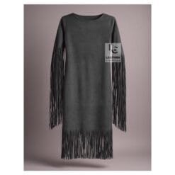 Powwow Regalia Dress with Fringes - Native American Style