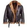 Men's RAF B3 Aviator Bomber Jacket - Shearling Jacket