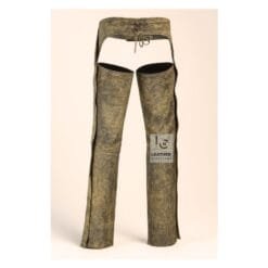 Men's Leather Riding Chaps - Biker Chaps