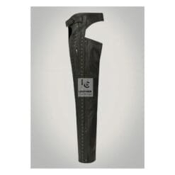 Women's Genuine Leather Black Riding Chaps