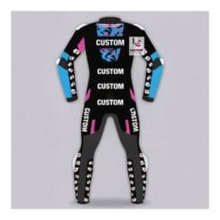 Custom Made MotoGP-Style Leather Race Suit MGS12 Back