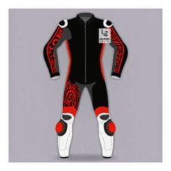 Custom MotoGP-Style Leather Suit – Professional Racing Cut