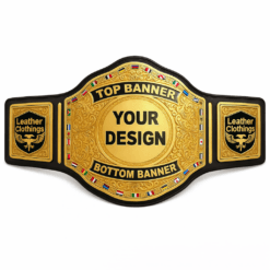 Custom Title Belt – Personalized Wrestling & Award Belt