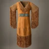 Western Fringe Suede Dress – Handmade Festival Outfit