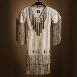 Boho Fringe Dress Womens – Handmade Western Style Dress
