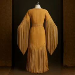 Alternative view of Boho Cowgirl Fringe Maxi Dress