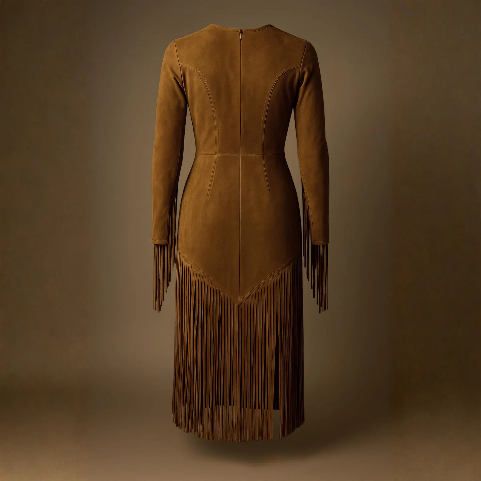 Elegant Boho Fringe Maxi Dress for Women - Image 2