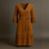 Western Fringe Long Dress for Women