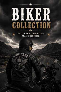 Biker Collection LeatherClothings.com banner