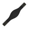 Compatible AAA Mega Championship Replica Title Belt genuine leather replacement strap in black.