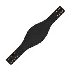 Compatible AAA Mega Championship Replica Title Belt genuine leather replacement strap in black.