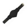 Compatible United States Championship Replica Title Belt genuine leather replacement strap in black.